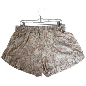 PATAGONIA Womens Size L Shorts Pockets Garden Island Canyon Hike Tan Pampas HEMP